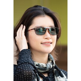 Zealot Women's 14 Types of Clip-on Glasses Attached to Glasses, Polarized Sunglasses, Bright, Lenses, UV Protection, Blue Light Cut, For Driving