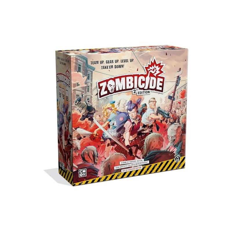 Zombicide 2nd Edition Strategy Board Game | Cooperative Game for