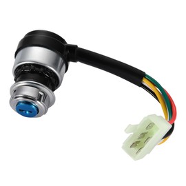 GOOFIT 5 Wire Male Plug Ignition Key Switch Replacement for 50cc 70cc 90cc 110cc 125cc 150cc 200cc 250cc Beach Bike Kart ATV