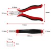 SPEEDWOX Mini Pliers, Small Cutting Tool, Wire Cutter, CR-V Steel,