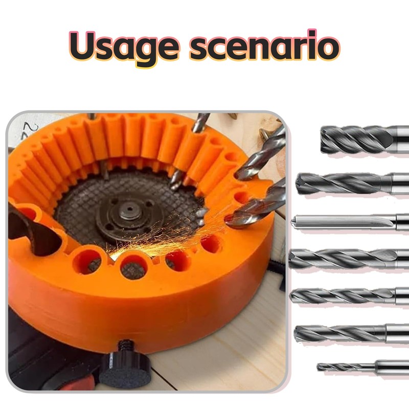 LUMOOM Drill Sharpener Tool, 2 to 13 mm Drill Bits