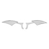 Motorcycle Spear Blade Mirrors 180 Degree Adjustable Rear View Side