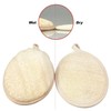 Natural Loofah Sponge, Eco-Friendly & Biodegradable Bath Loofa Pads,Exfoliating Loofah
