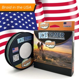 PRT Braid Fins Fishing FNS50PRT-150W PRT Braid 50 Test/150 yd, White, 50 Test/150 yd