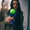 YOYO FACTORY Catchy AIR Kendama - Grey/Teal (traditional japanese skill