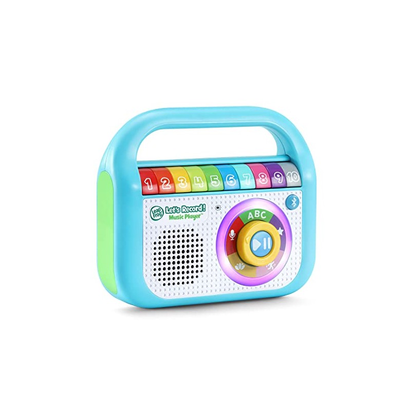 LeapFrog ¡Vamos a grabar! Reproductor de música, Azul Turquesa