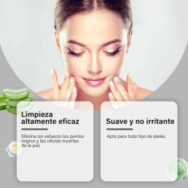Mopoyat - mascarilla de limpieza de cabeza negra - película de barro limpio 30 gramos + 60 parches blancos para limpiar cabeza negra - mascarilla de limpieza - adecuada para toda la piel