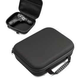 Hard Storage Tool Bag Case, Storage Case for Electric Drill, EVA Travel Tool Case,EVA Hard Shell Waterproof Storage Case for Electric Drills, Screws 27 * 22 * 7 CM(Black)