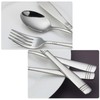 DynkoNA Travel Flatware Set of 2, 6 Pieces Camping Silverware