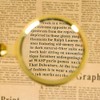 Takelablaze Wooden Handle Magnifier Loupe Magnifier 5 Magnification Mahogany Handle