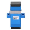 5 uds conector de fibra óptica de modo único SC/UPC-SC/UPC-5DB