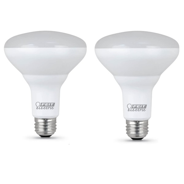 Feit Electric LED BR30 Light Bulbs, 65W Equivalent, Dimmable, 10