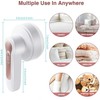 AKAK-ANTING Quita Pelusa para Ropa Recargable,Quita Pelusa, con 3 Cuchillas
