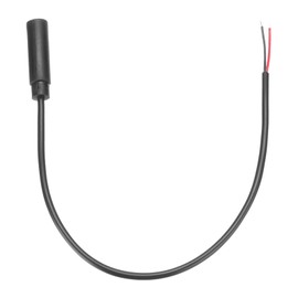 MECCANIXITY 3.5mm Female Jack to Bare Wire Open End Replacement TRS 2 Pole Stereo 1/8" Mono Audio Cable Plug Jack for Earphone Headphone Cable Repair, 0.25m