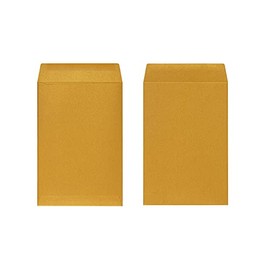 Quotidian Gold Self Seal Flat Mini Pearlescent Paper Envelopes 2 1/3" x 3 1/2" (5.9 x 8.9cm) Pack of 50 - Confetti Cards Invitation Photos Wedding