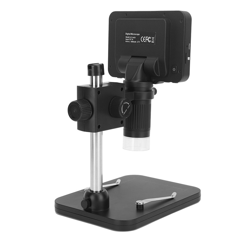 4.3in HD LCD Digital USB Microscope 1000X Magnification Electronic Microscope