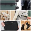 25Pcs Black Zipper Repair Kit Zippers Replacement 3# Zipper Pull