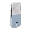 Foldable Necklace Fan Folding Digital Desktop Mobile Phone Holder Small