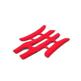 PAXLAMB Foam Padding Kit 22PCS Head Protective Liner Inner Pads Bicycle Replacement Universal Pad Cushion Mat for Bike Cycling Riding Sport Helmets (Red)