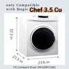 MCSDRY35W seamless portable compact dryer fan belt compatible with magic