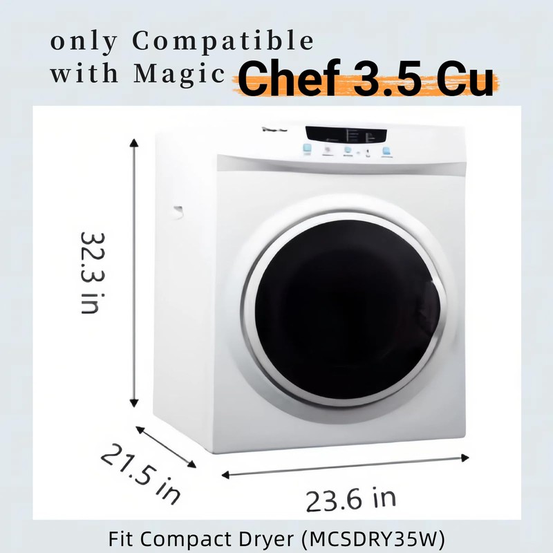 MCSDRY35W seamless portable compact dryer fan belt compatible with magic