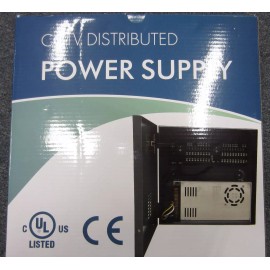 Unbranded/Generic 18ch Surveillance System Power Supply Box, 12V DC 20 Amp, CCTV, UL