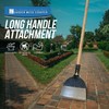 Garden Shovel Weed Remover Tool with 120cm Long Handled Patio