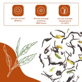 LWXLJMJZC-LEMON LEAVED Blended Chinese Black Tea|Breafast Black Loose Leaf Tea 100g