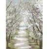 ART.COM Stretched Canvas Print Blossom Pathway by Allison Pearce, 18"