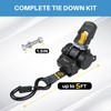 Strgenie Bolt on Ratchet Straps 1INx5FT Auto Retractable Ratchet Tie