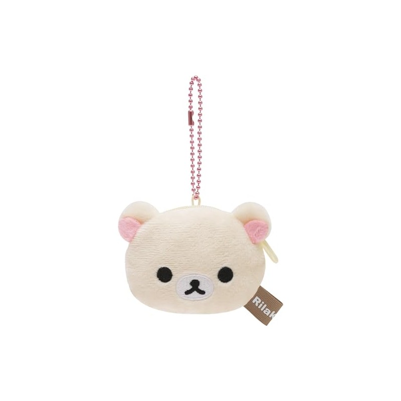 San-x Rilakkuma CK69202 Mini Mini Plush Coin Case, H 3.3