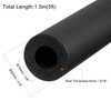 sourcing map Fitness Equipment Non-Slip Foam Handle 10 mm Inner