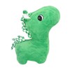 Plush Green Horse Toy Portable Mini Soft Comfortable Cute Fun