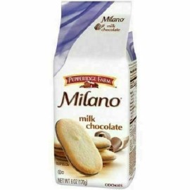 Pepperidge Farm, Milk Chocolate Milano Cookies, 6.25oz Bag (Pack of 4)