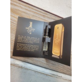 Paco Rabanne Lot Of 5 Paco Rabanne 1 Million Eau De Toilette .05 Oz Sample Trial Size New