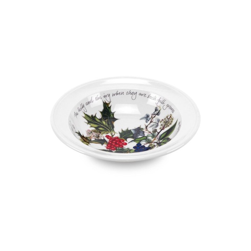 Portmeirion Holly & Ivy Oatmeal Bowl (64040)