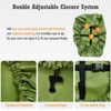 Sheelokhwui Waterproof Backpack Rain Cover, Heavy-Duty Nylon Pack Cover with