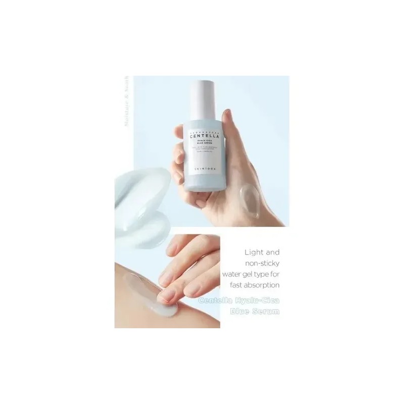 Skin1004 Madagascar Centella Hyalu-cica Blue Serum 50ml Todo Tipo De