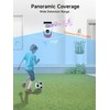 PILSAMAS Solar Motion Sensor Alarm with Custom Voice Upload -