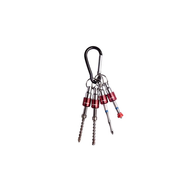 Armeg 4-Pack Impact-Masonry & Screwdriver Bit Set