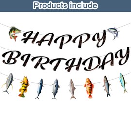Fishing Party Decorations Fishing Birthday Party Decorations Gone Fishing Party Decorations Fish Party Decorations Fishing Themed Party Decorations for Fishing Theme Party Birthday Baby Shower Favor