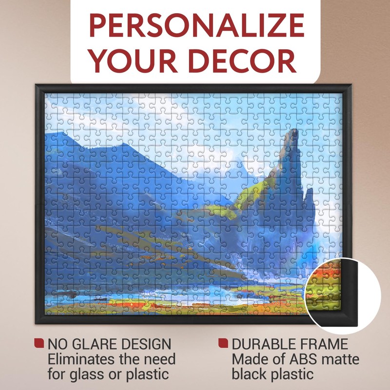 Impresa Jigsaw Puzzle Display Frame Kit - 2-Pack 20x27 in