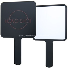 1 x Hongshot Beauty Mirror (Black) / 홍샷 뷰티 거울 1개 (블랙)