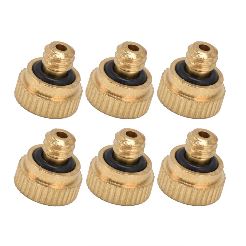 20Pcs Brass Atomizing Nozzle Gardening Misting Spraying Tool Set 0.3mm