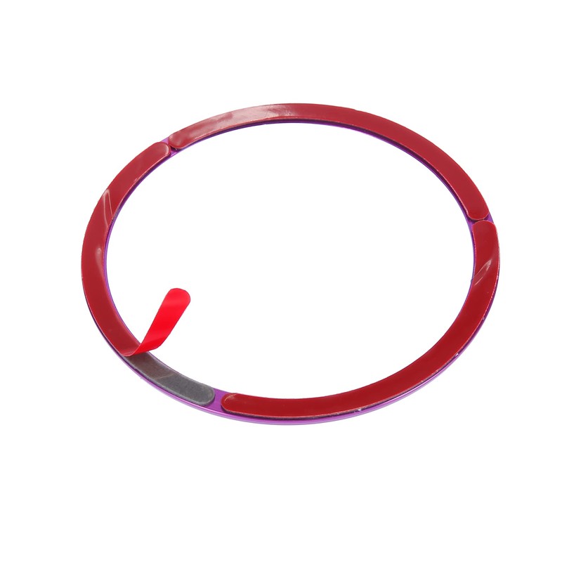 X AUTOHAUX Car Steering Wheel Decoration Sticker Cover Logo Trim