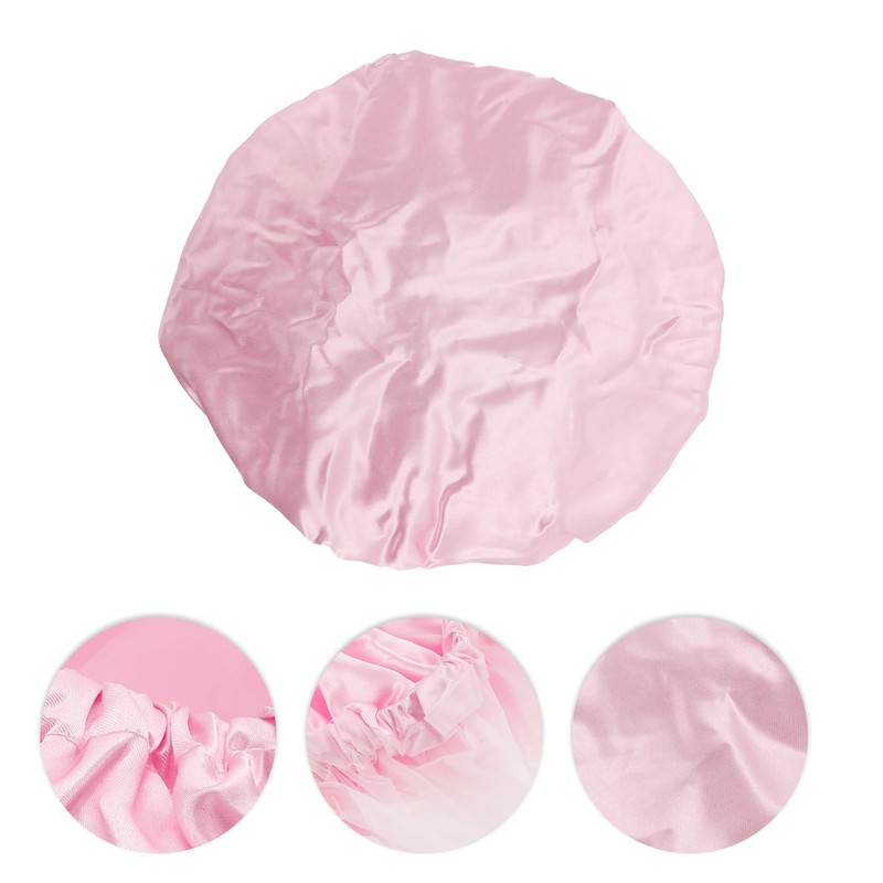 VOCOSTE Shower Cap, Hair Cap, Double Layer Waterproof, Reusable for