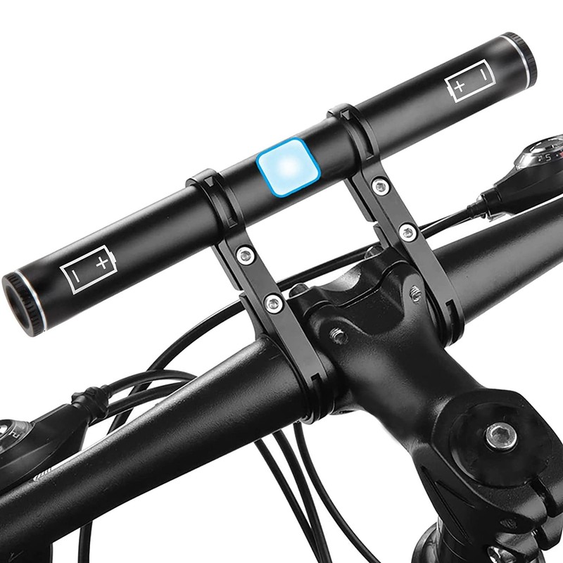 Ksrnsne Bike Handlebar Extender USB Bicycle Handlebar Extension Mount for