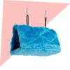 BESPORTBLE Plush Snuggle Bird Hammock for Parrots Warm Hanging Hideaway
