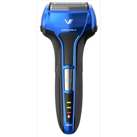 Maxell Izumi IZF-V543W 4-Blade Model Reciprocating Shaver, Blue