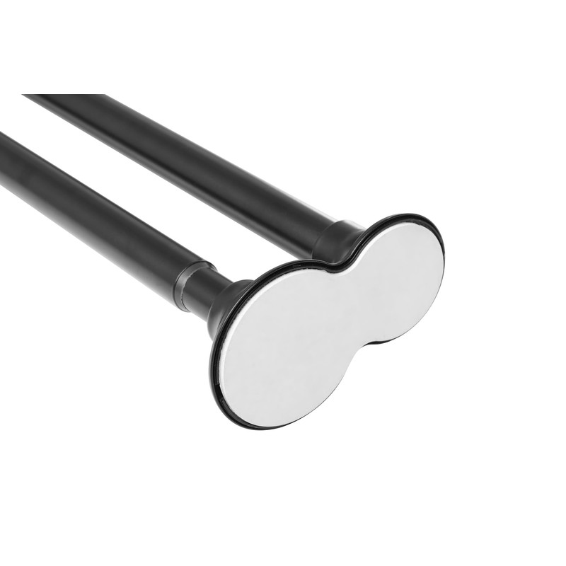 Utopia Alley Adjustable 72-Inch Double Shower Curtain Tension Rods -